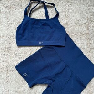 SET ACTIVE SCULPTFLEX Bike Short + Bra Set